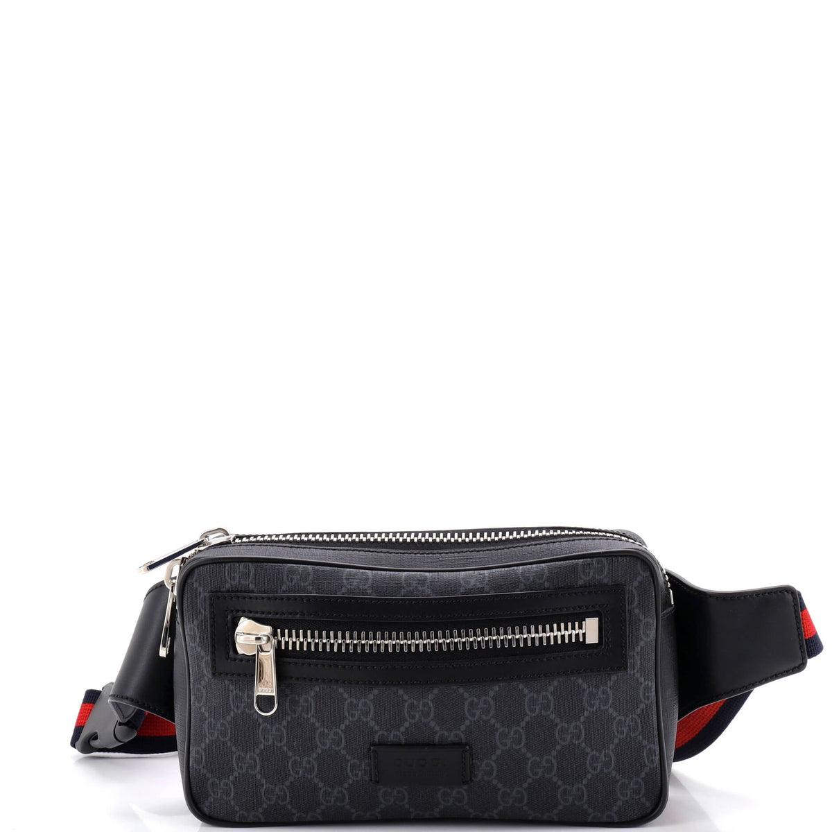 Gucci Soft Zip Belt Bag GG Coated Canvas Small
