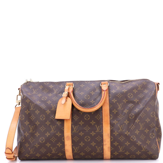 Louis Vuitton Keepall Bandouliere Bag Monogram Canvas 50