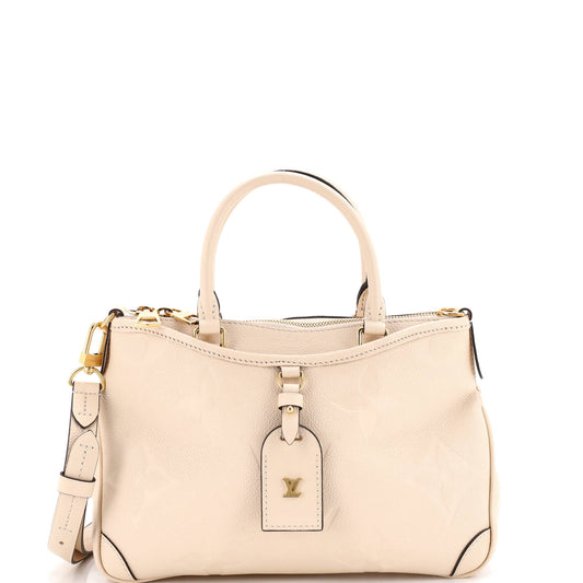 Louis Vuitton Trianon Handbag Monogram Empreinte Giant PM