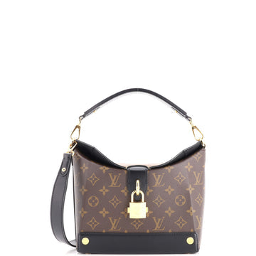 Bento Box Handbag Reverse Monogram Canvas EW