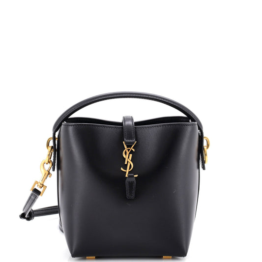 Saint Laurent Le 37 Bucket Bag Leather Mini