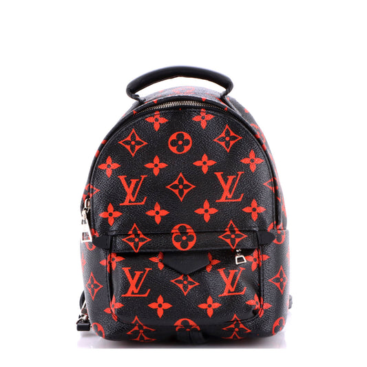Louis Vuitton Palm Springs Backpack Limited Edition Monogram Infrarouge Mini