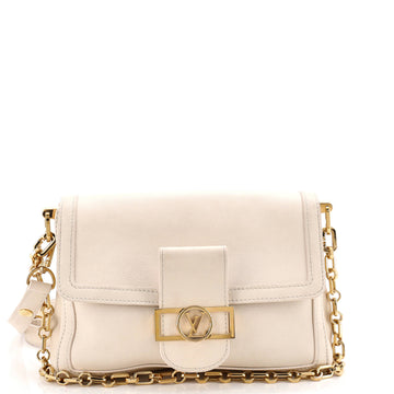 Dauphine Soft Shoulder Bag Calfskin GM