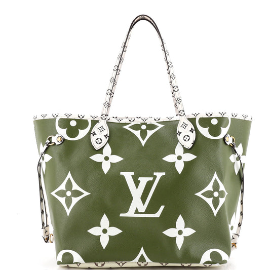 Louis Vuitton Neverfull NM Tote Limited Edition Colored Monogram Giant MM