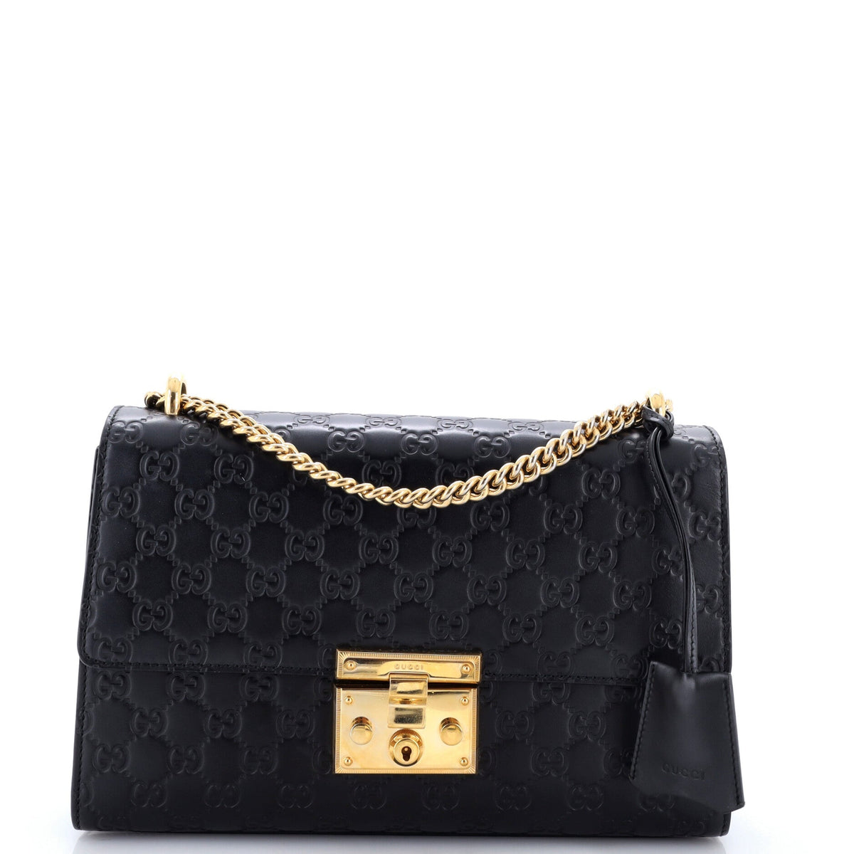 Padlock Shoulder Bag Guccissima Leather Medium