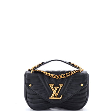New Wave Chain Bag Quilted Leather PM