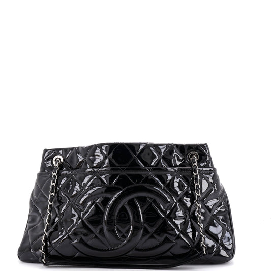 Chanel Timeless CC Soft Tote Quilted Patent Large