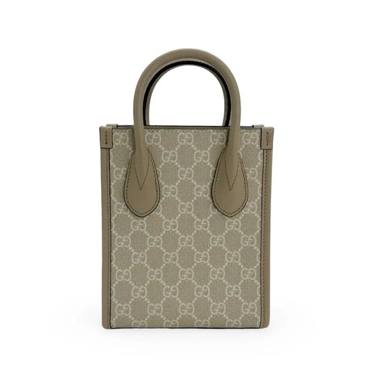 GUCCI  GG Supreme Interlocking G Mini Tote