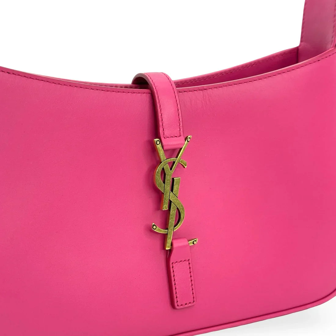 SAINT LAURENT  Leather Le 5 a 7 Shoulder Bag