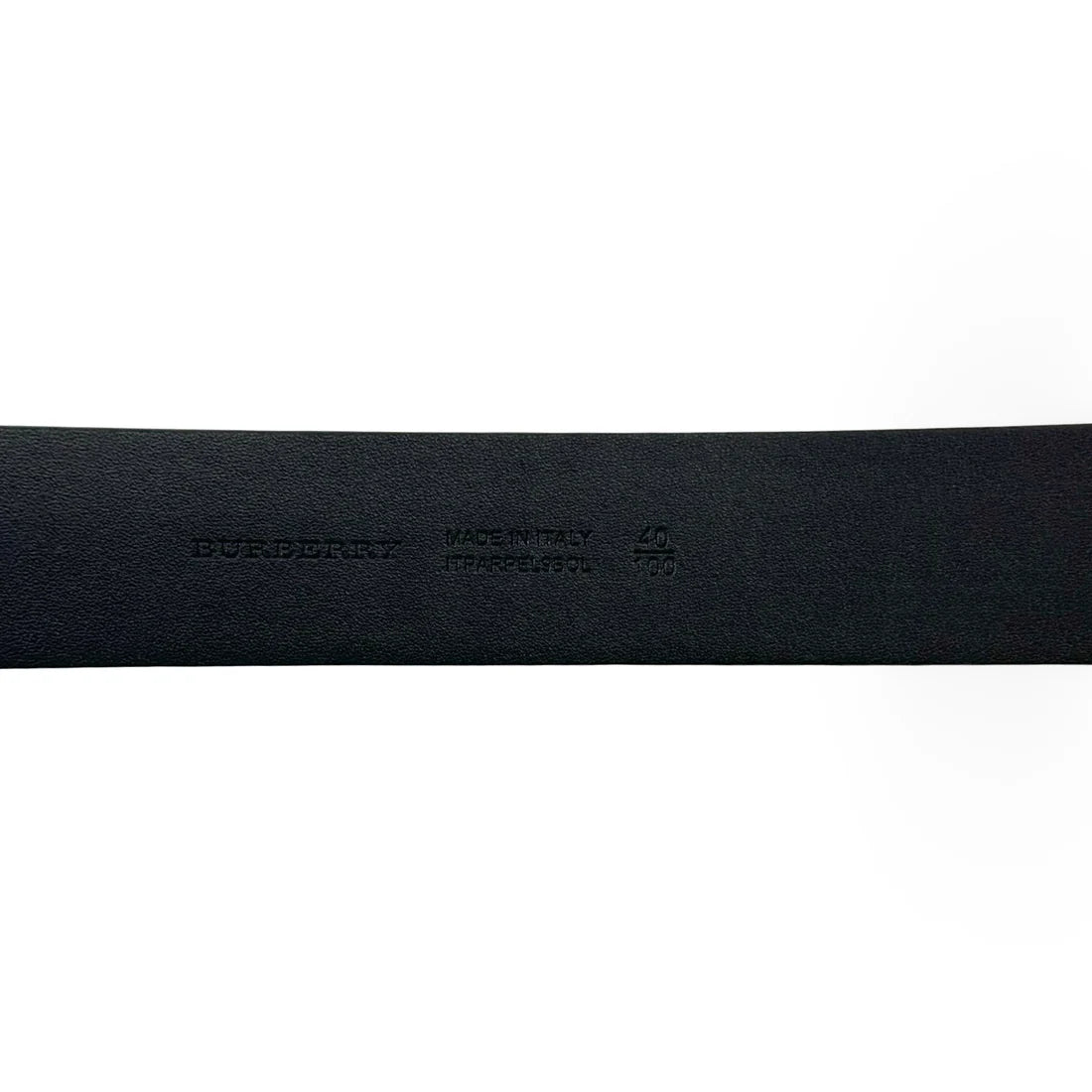 Burberry - Leather Luke Belt