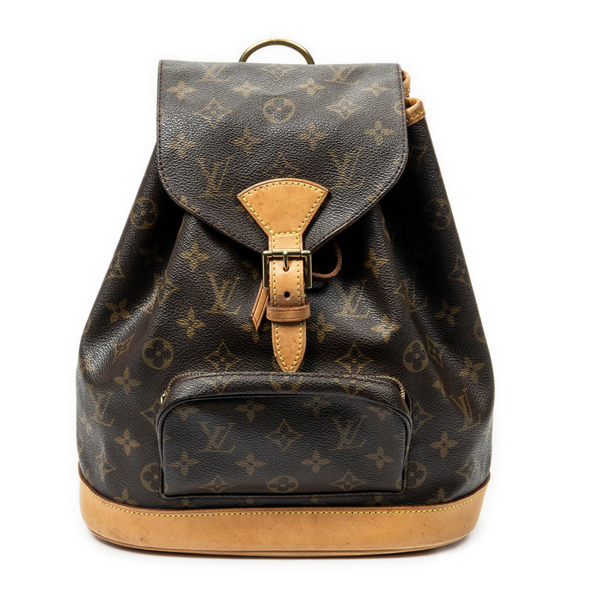 Louis Vuitton Vintage Montsouris Backpack Monogram Canvas PM