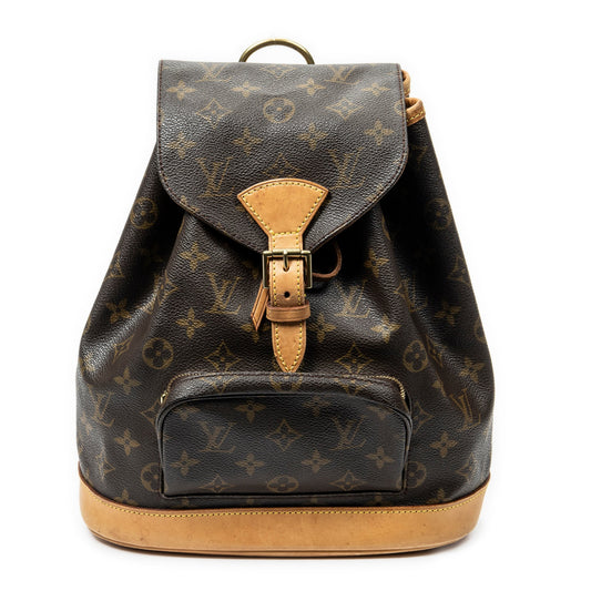 Louis Vuitton Vintage Montsouris Backpack Monogram Canvas PM