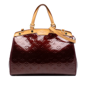 Louis Vuitton Brea Handbag Monogram Vernis MM