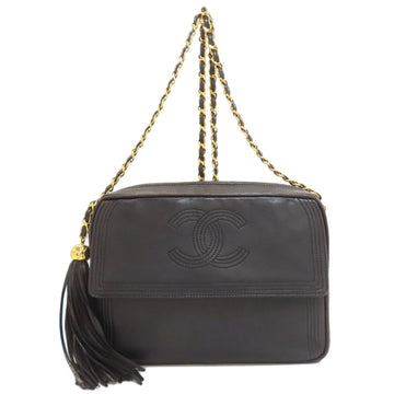 Chanel Vintage Front Pocket CC Camera Bag Lambskin Medium