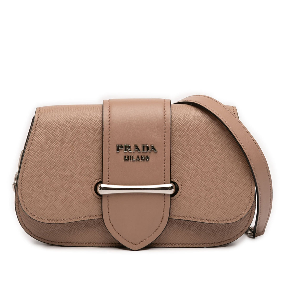 Prada Sidonie Chain Shoulder Bag City Calf Medium