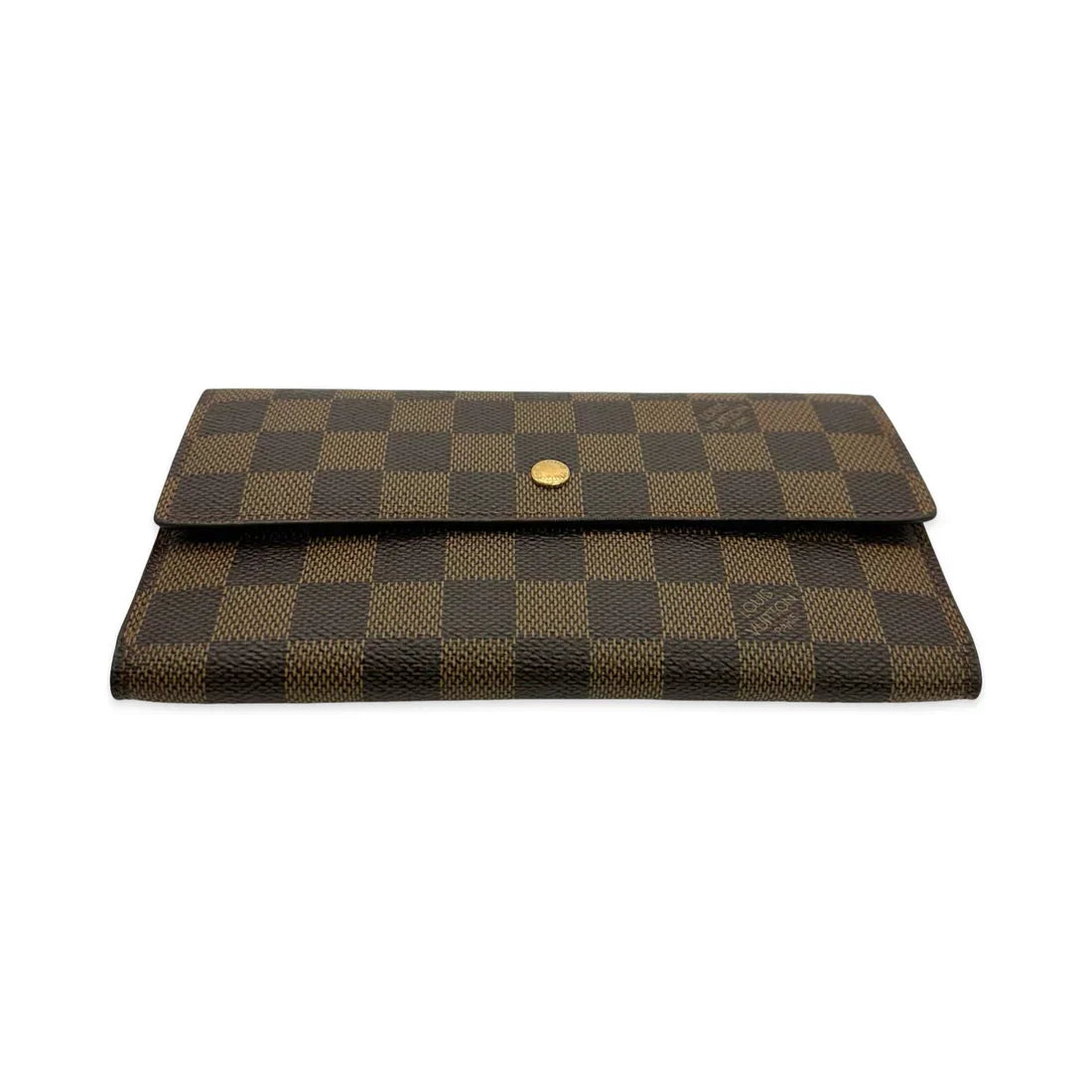 LOUIS VUITTON  Damier Ebene Sarah Wallet