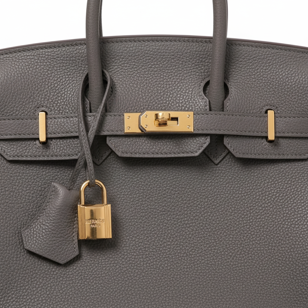 Birkin 25 Grey - Detail