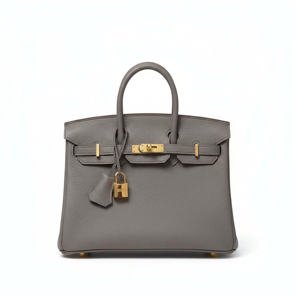 Birkin 25 Grey - Front