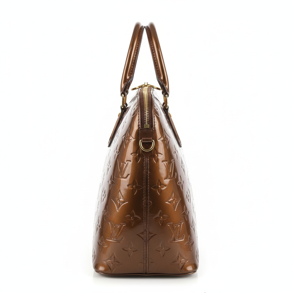 Houston Handbag Brown - Side