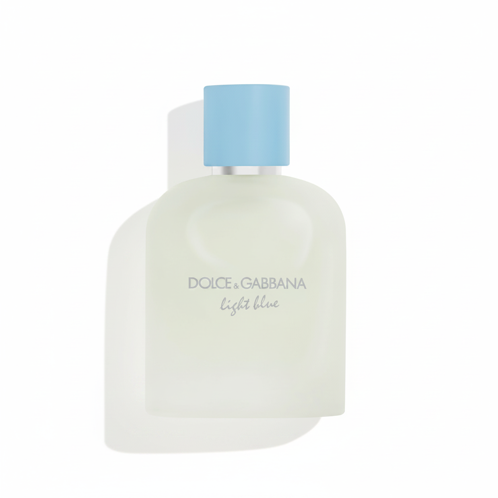 Dolce & Gabbana Light Blue Pour Homme on white background