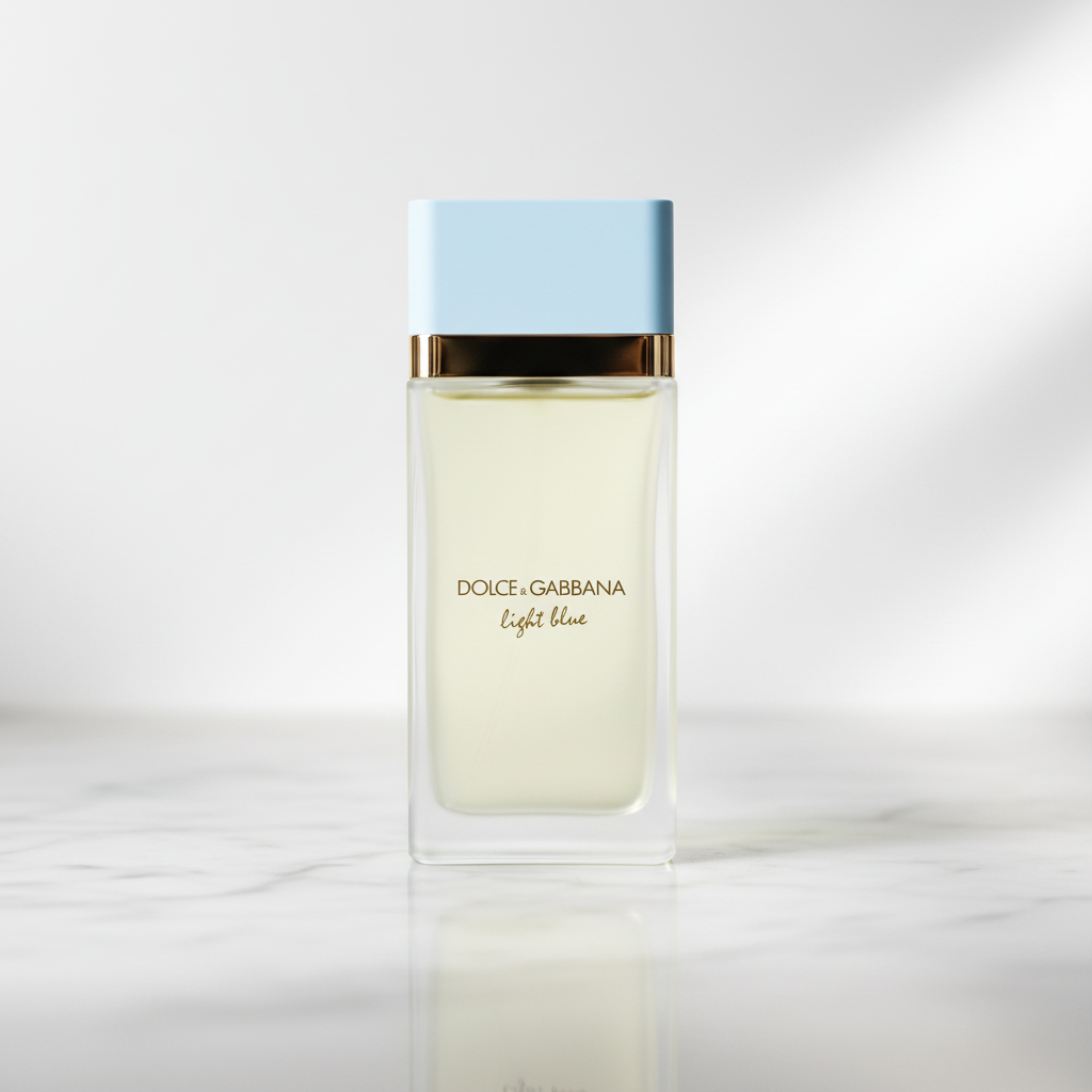 Dolce & Gabbana Light Blue for Women on white background