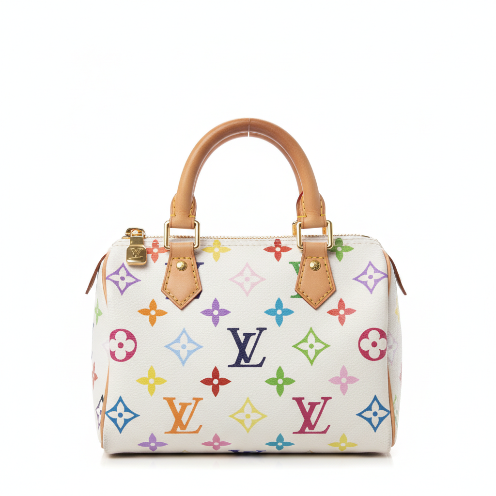 Louis Vuitton Speedy Mini HL Handbag Monogram Multicolor - Back View