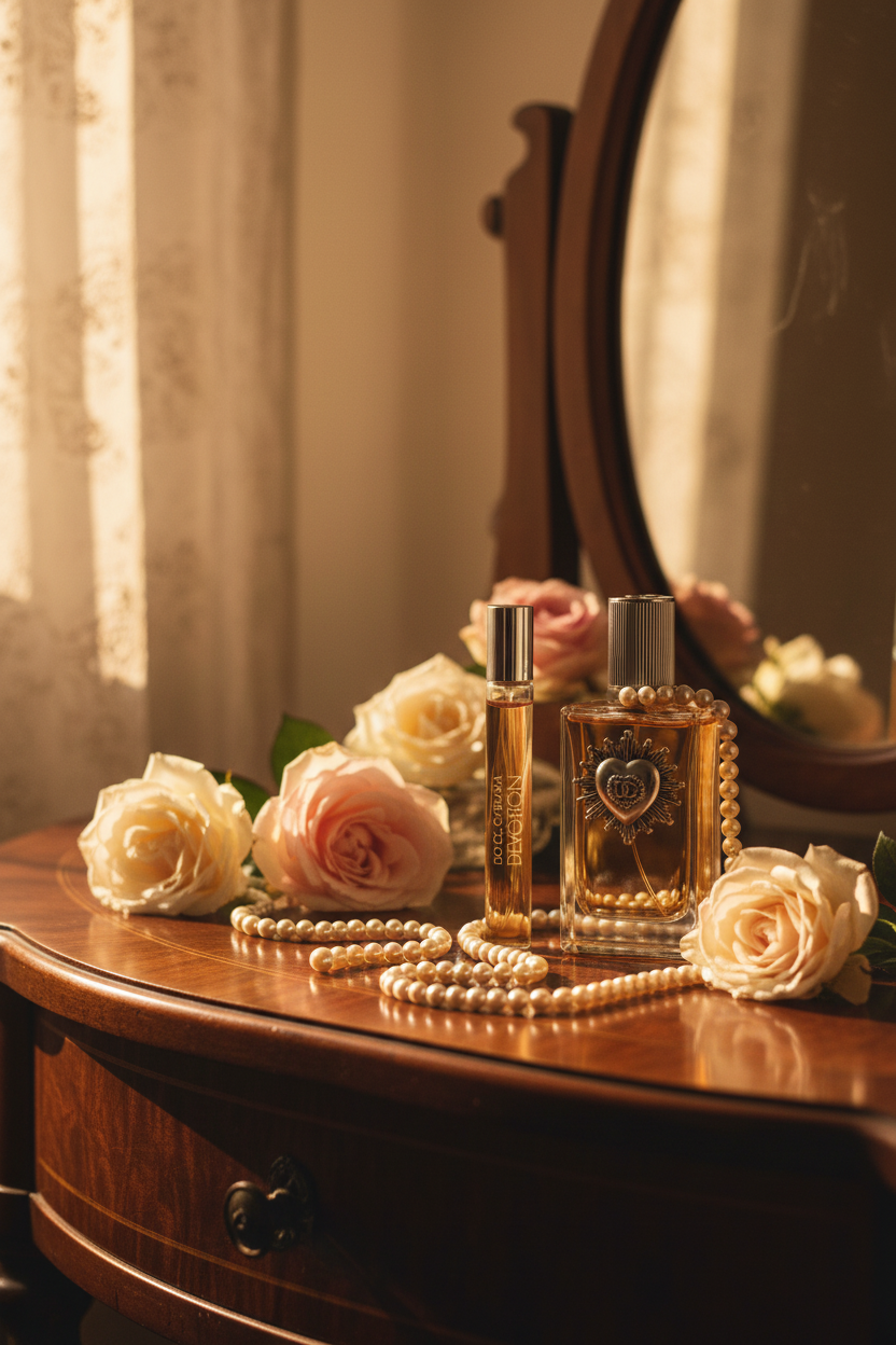Devotion Perfume Lifestyle Shot