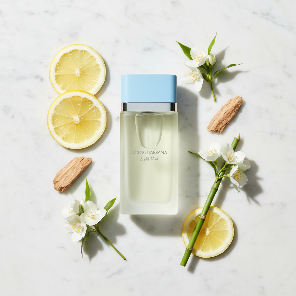 Dolce & Gabbana Light Blue with lemon jasmine and bamboo